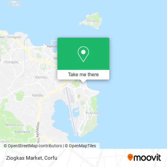 Ziogkas Market map