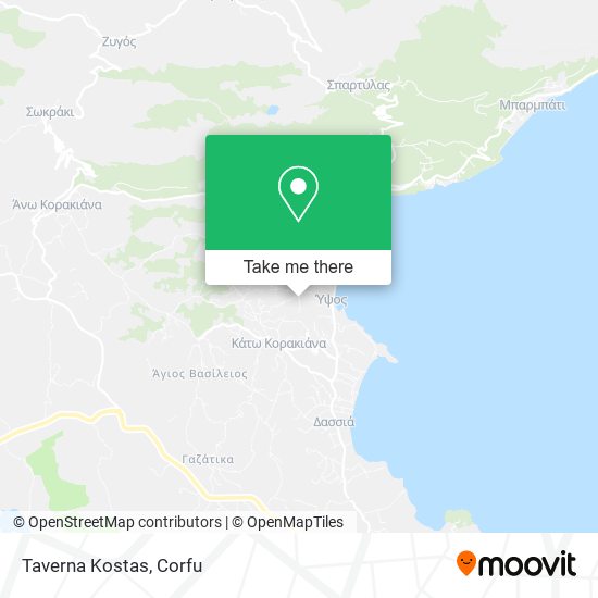 Taverna Kostas map