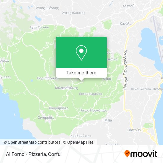 Al Forno - Pizzeria map