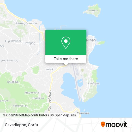 Cavadiapon map