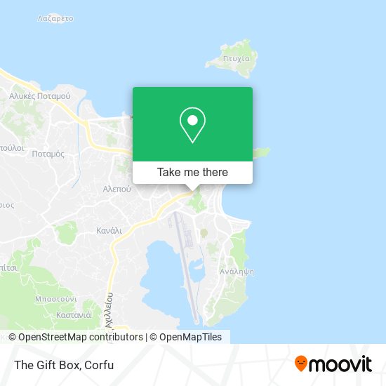 The Gift Box map