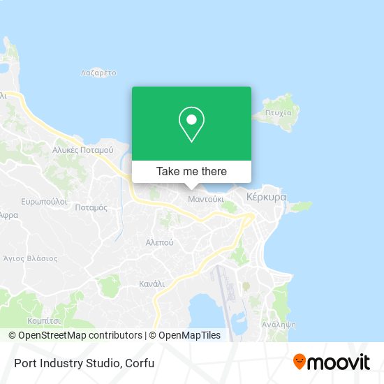 Port Industry Studio map