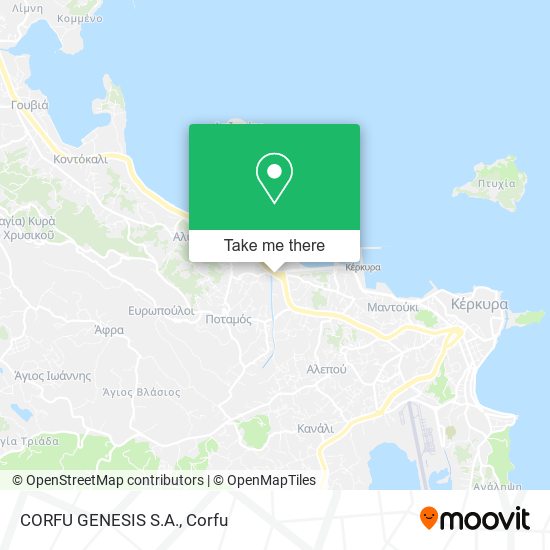 CORFU GENESIS S.A. map