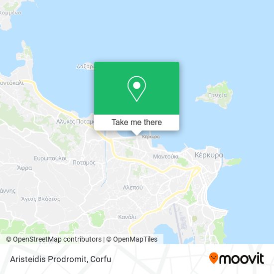 Aristeidis Prodromit map
