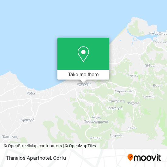Thinalos Aparthotel map
