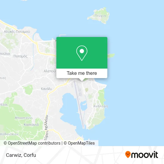 Carwiz map