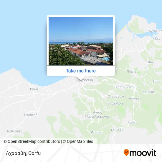 Αχαράβη map