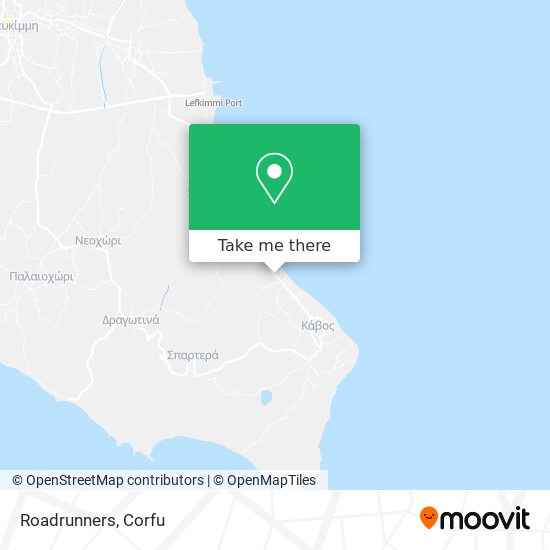Roadrunners map