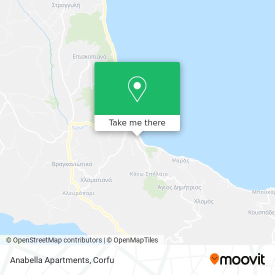 Anabella Apartments map