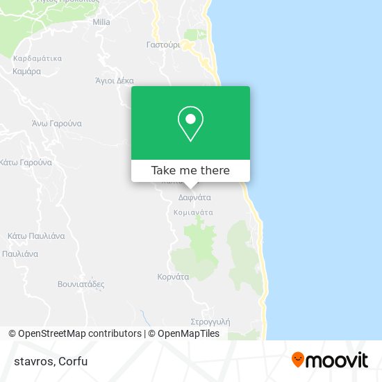 stavros map