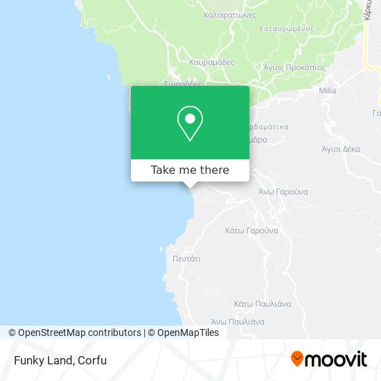 Funky Land map