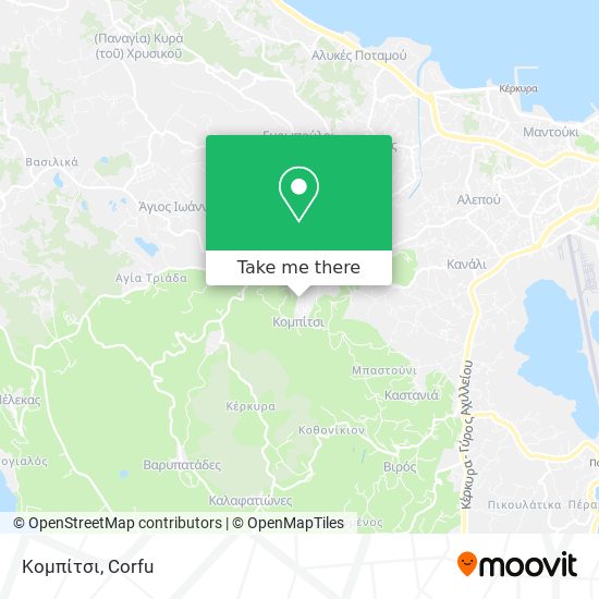 Κομπίτσι map