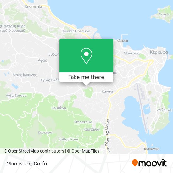Μπούντος map