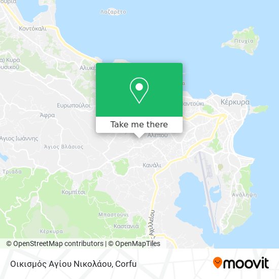 Οικισμός Αγίου Νικολάου map