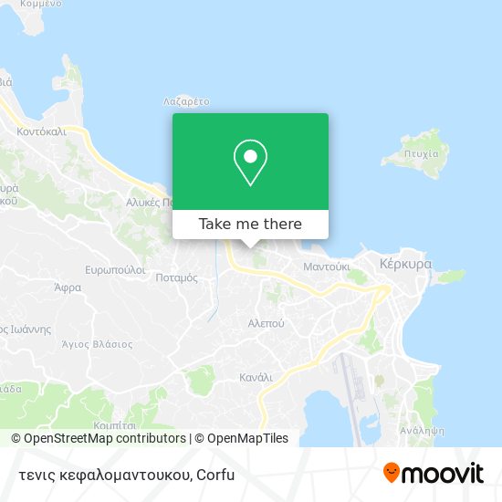τενις κεφαλομαντουκου map