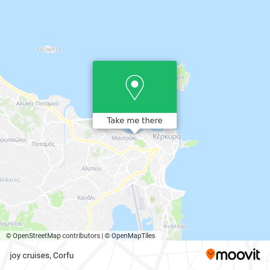 joy cruises map