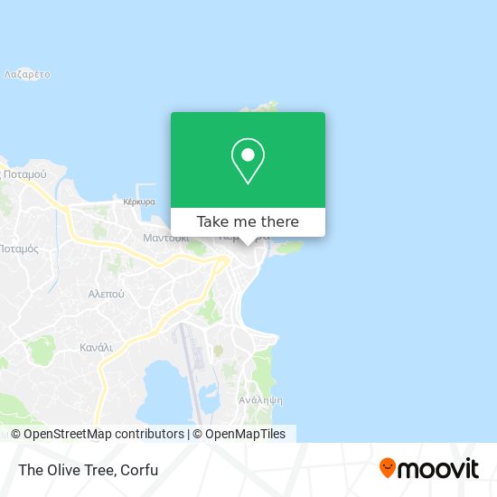 The Olive Tree map
