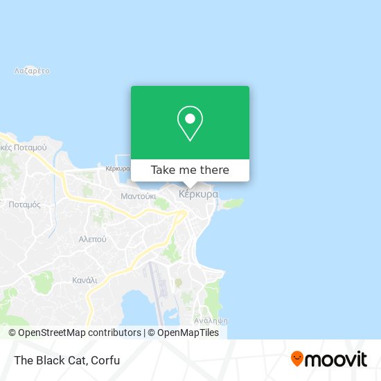 The Black Cat map