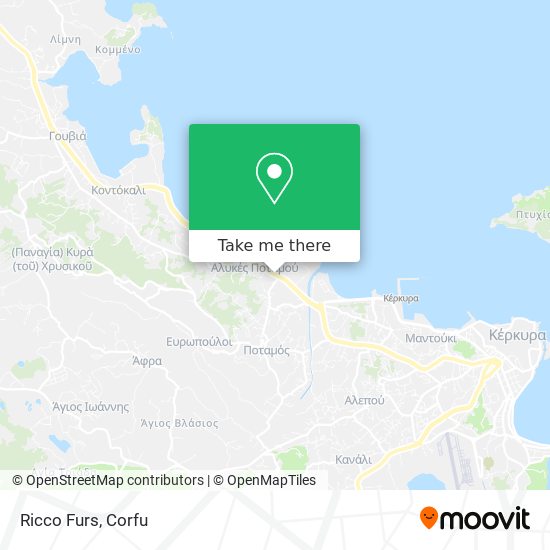 Ricco Furs map