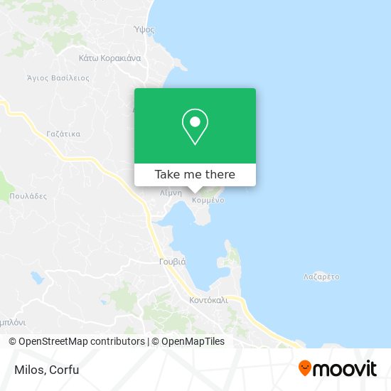 Milos map