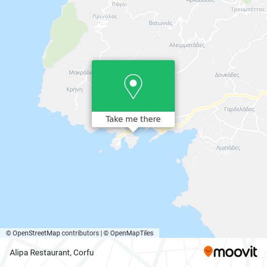 Alipa Restaurant map