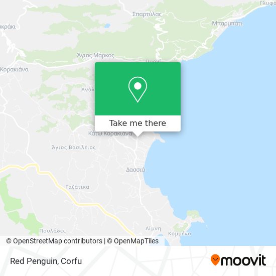 Red Penguin map
