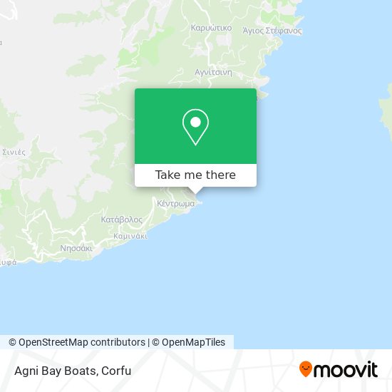 Agni Bay Boats map