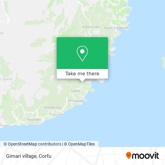 Gimari village map