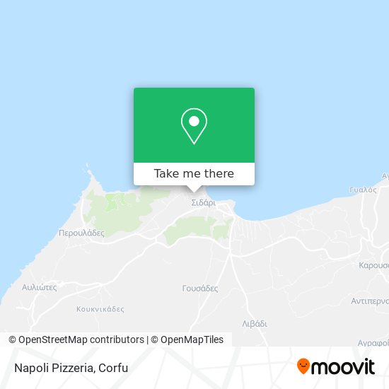 Napoli Pizzeria map