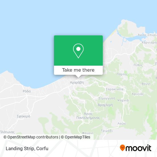 Landing Strip map