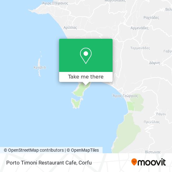 Porto Timoni Corfu Map How To Get To Porto Timoni Restaurant Cafe In Corfu By Bus?