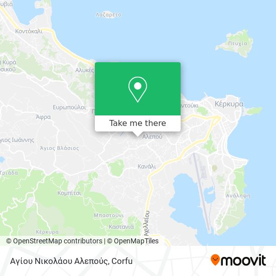 Αγίου Νικολάου Αλεπούς map