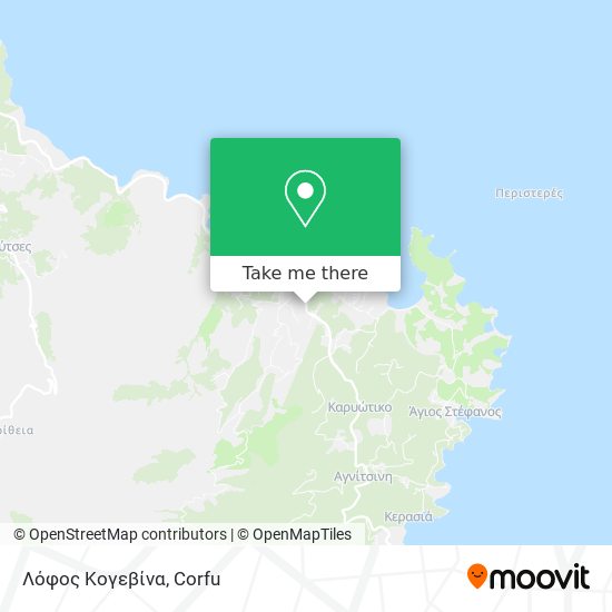 Λόφος Κογεβίνα map