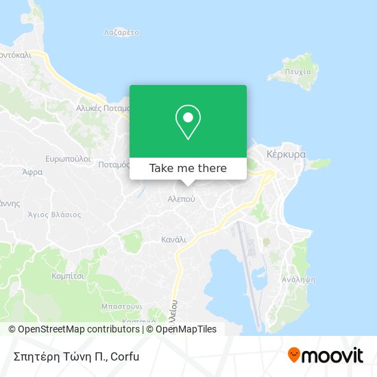 Σπητέρη Τώνη Π. map