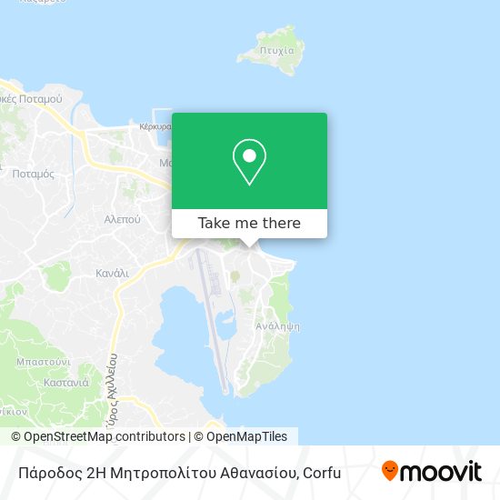Πάροδος 2Η Μητροπολίτου Αθανασίου map