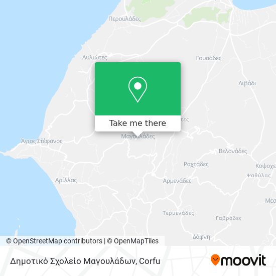 Δημοτικό Σχολείο Μαγουλάδων map