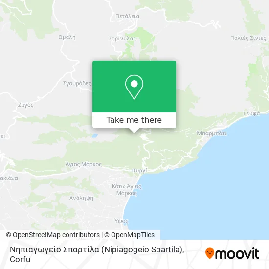 Νηπιαγωγείο Σπαρτίλα (Nipiagogeio Spartila) map