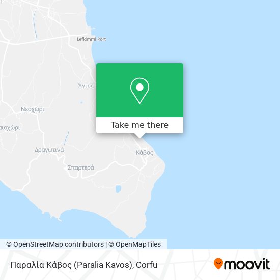 Παραλία Κάβος (Paralia Kavos) map