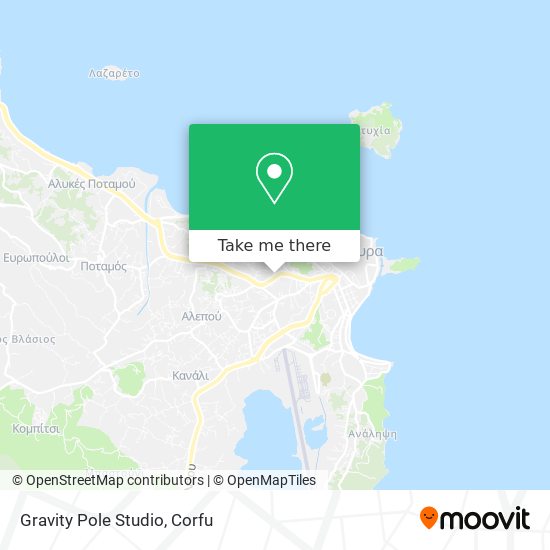 Gravity Pole Studio map