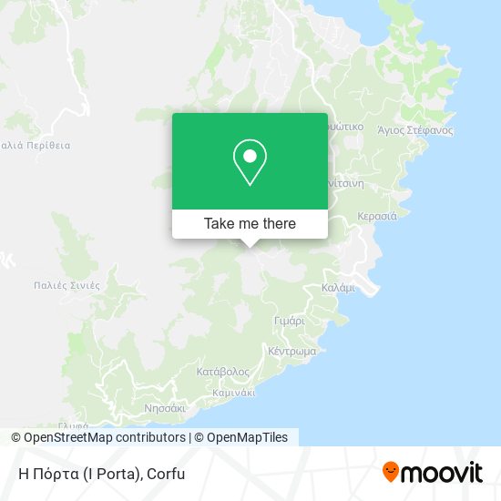 Η Πόρτα (I Porta) map