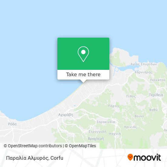 Παραλία Αλμυρός map