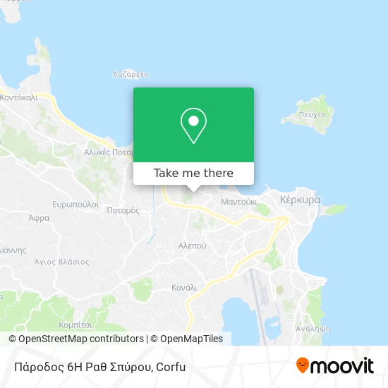 Πάροδος 6Η Ραθ Σπύρου map