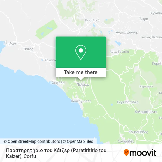Παρατηρητήριο του Κάιζερ (Paratiritirio tou Kaizer) map