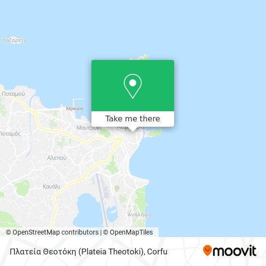 Πλατεία Θεοτόκη (Plateia Theotoki) map
