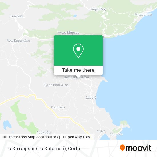 Το Κατωμέρι (To Katomeri) map