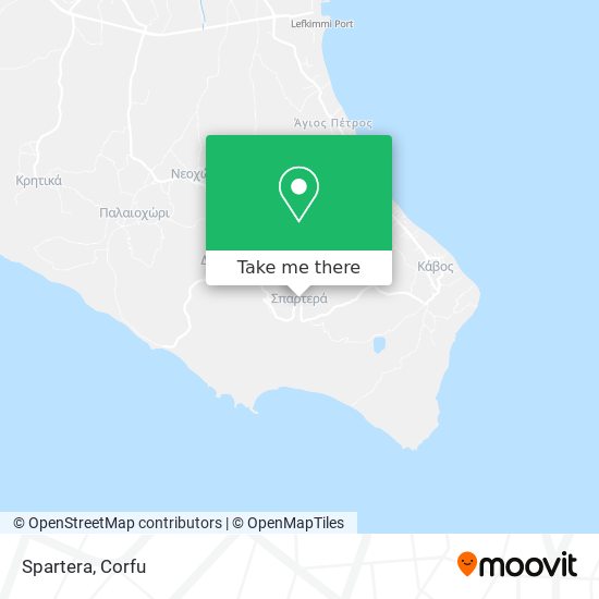 Spartera map