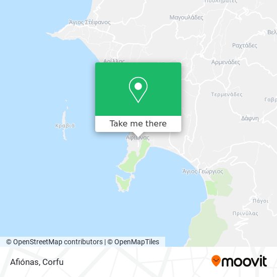 Afiónas map