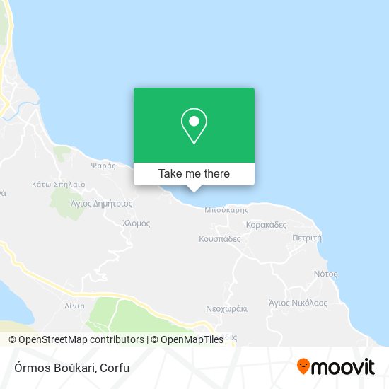 Órmos Boúkari map