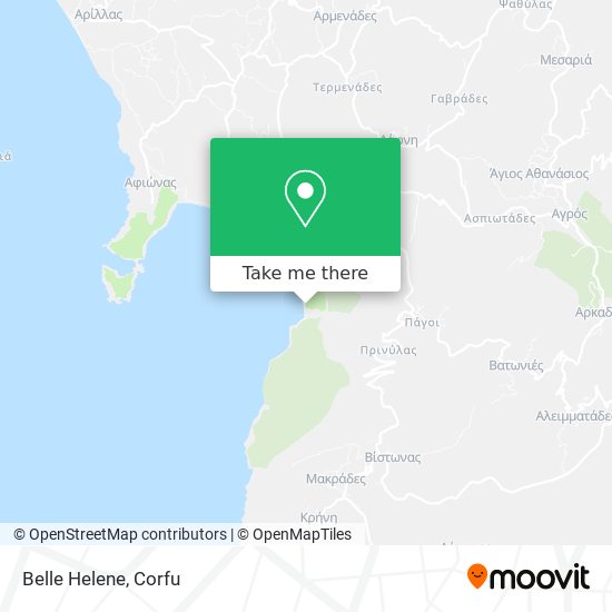 Belle Helene map