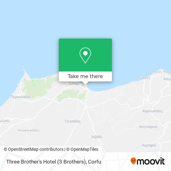 Three Brother's Hotel (3 Brothers) map